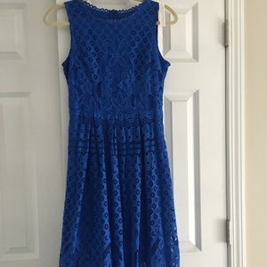 Blue Lace Dress!